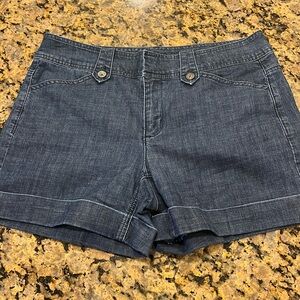 White House Black Market Denim Shorts
